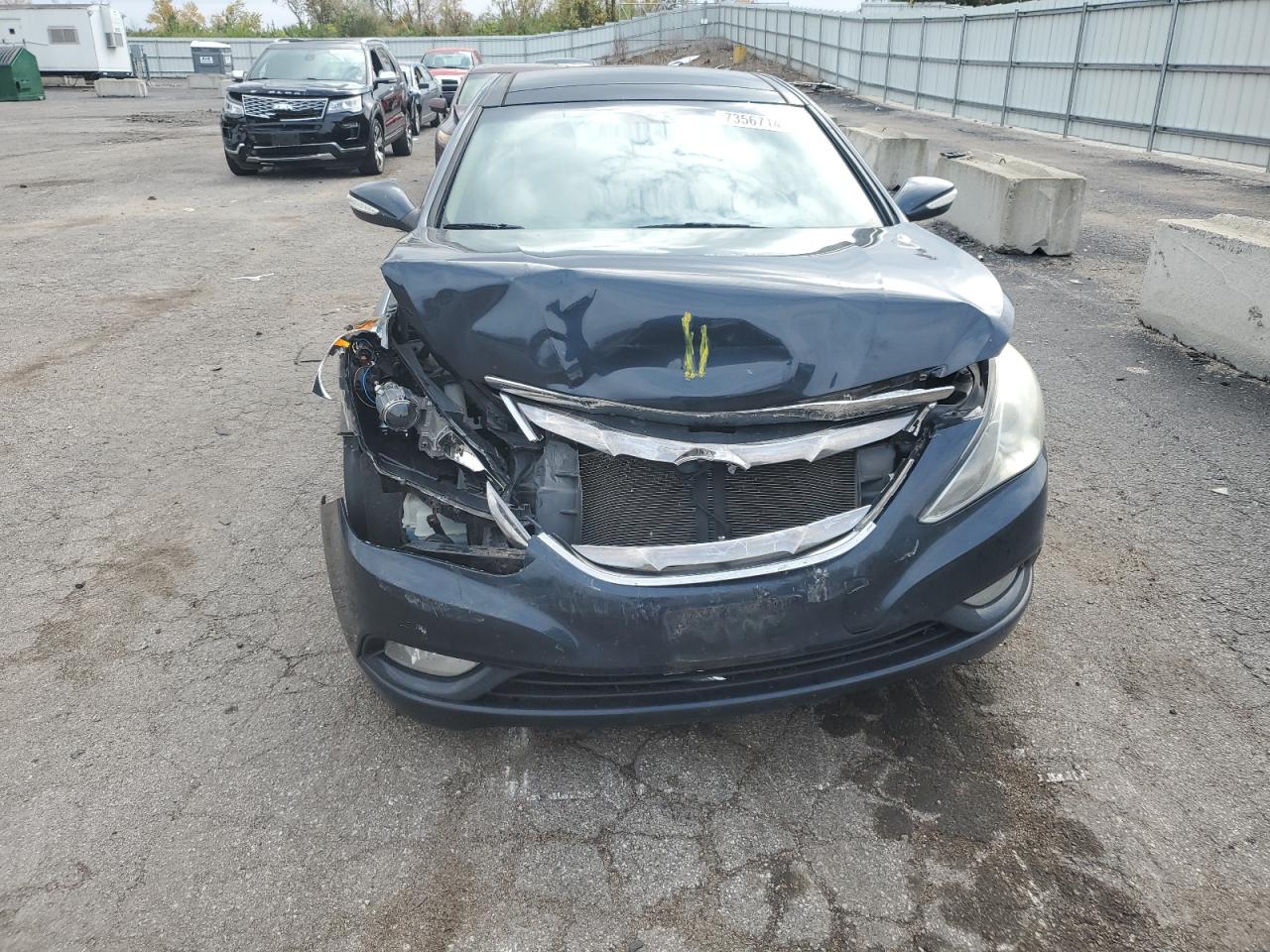 2012 Hyundai Sonata Se VIN: 5NPEC4AC3CH455414 Lot: 73567143