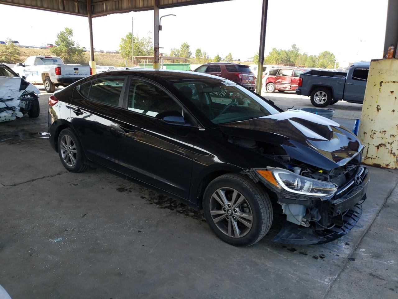 KMHD84LF0JU449329 2018 Hyundai Elantra Sel