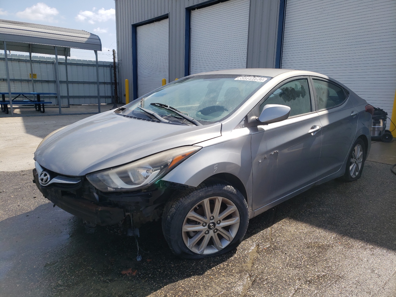 KMHDH4AE5EU111327 2014 Hyundai Elantra Se