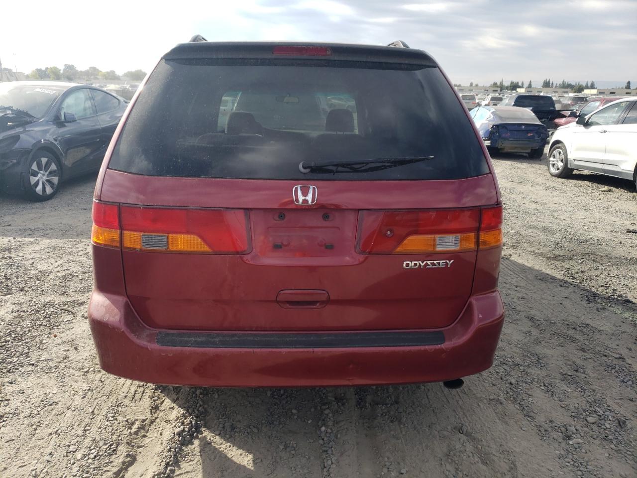 2002 Honda Odyssey Ex VIN: 2HKRL18632H536413 Lot: 71102553