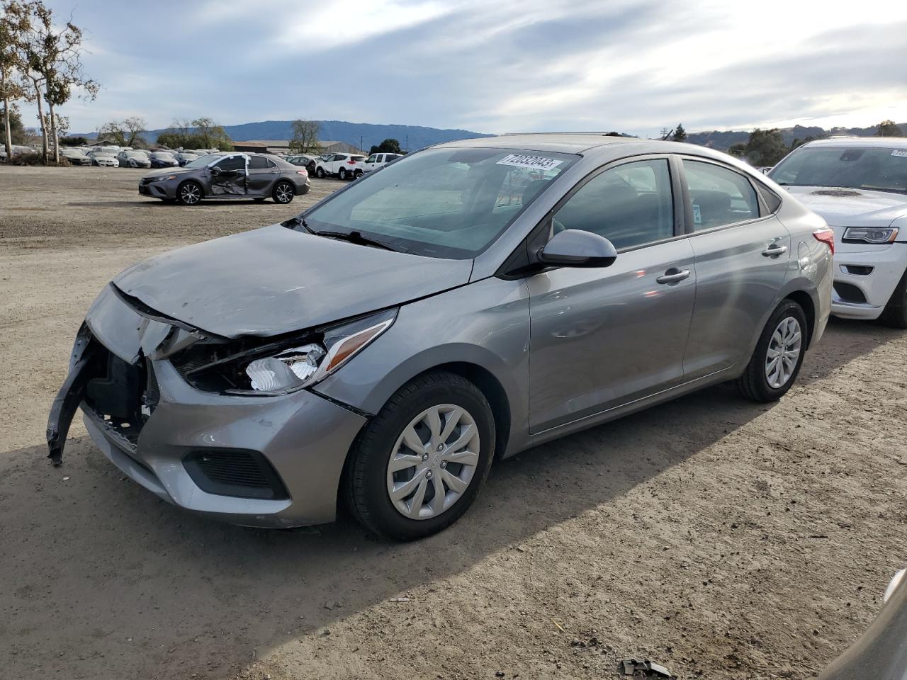 2021 Hyundai Accent Se იყიდება San Martin-ში, CA - Front End