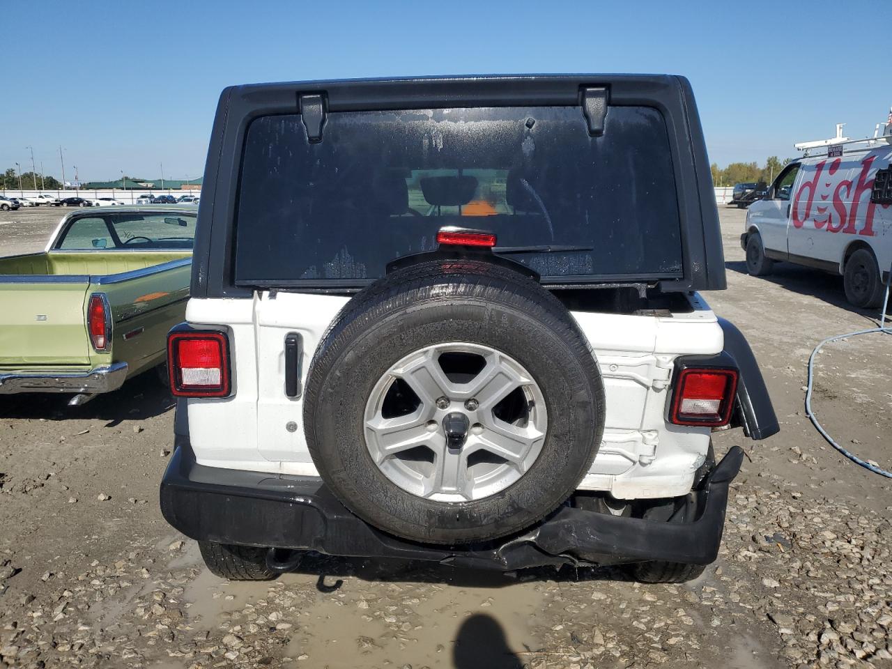 2018 Jeep Wrangler Unlimited Sport VIN: 1C4HJXDG7JW145924 Lot: 79872934