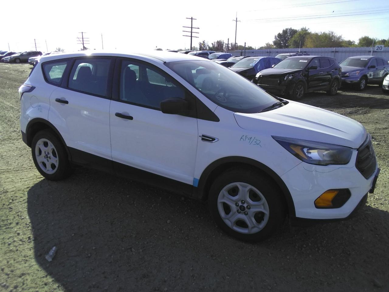 2018 Ford Escape S VIN: 1FMCU0F76JUA71859 Lot: 70483873