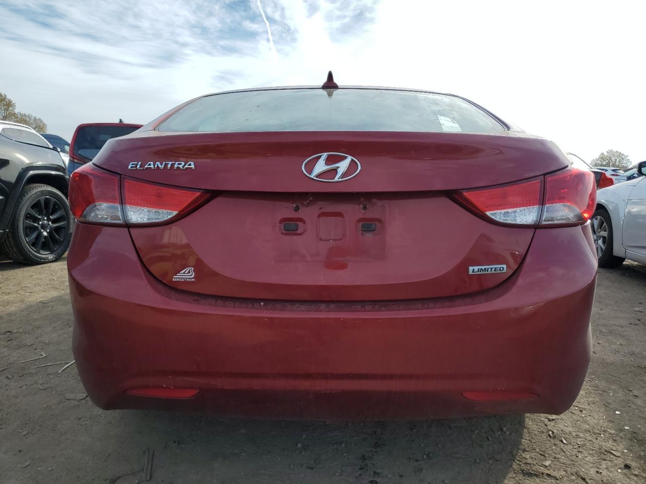 2013 Hyundai Elantra Gls VIN: KMHDH4AE3DU721855 Lot: 52005064