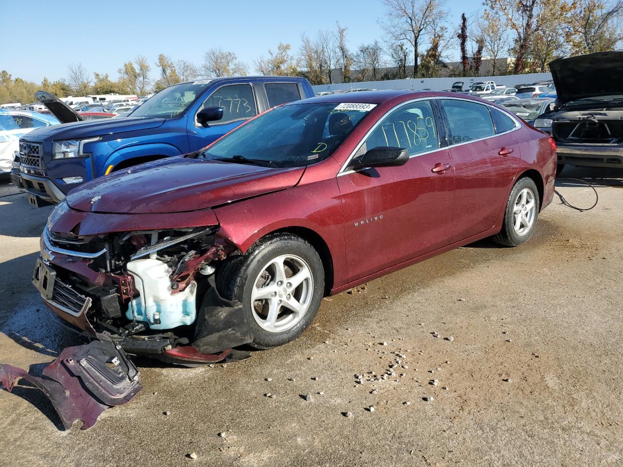 1G1ZC5ST4GF286552 2016 Chevrolet Malibu Ls