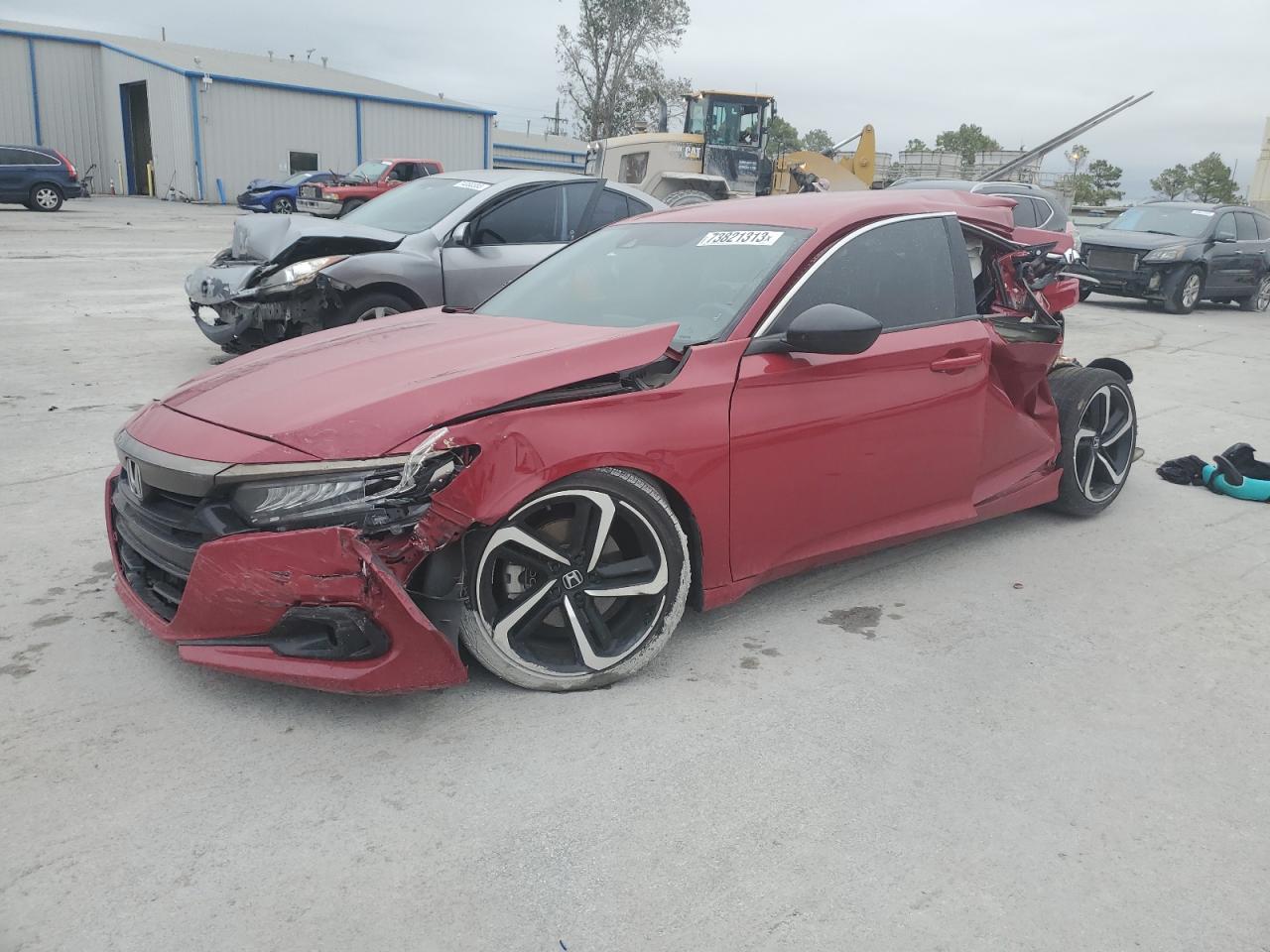 VIN 1HGCV1F38MA098928 2021 HONDA ACCORD no.1