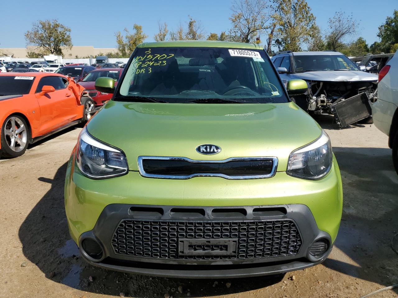 2015 Kia Soul + VIN: KNDJP3A54F7797641 Lot: 71805573