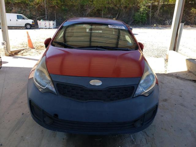 Sedans KIA RIO 2014 Red