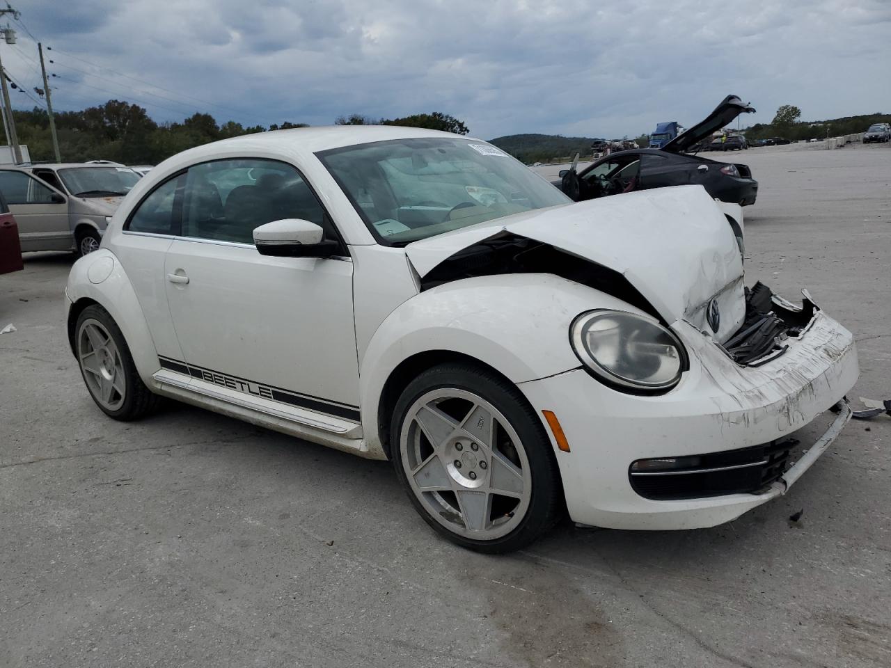 2014 Volkswagen Beetle VIN: 3VWJL7AT3EM612143 Lot: 71306593