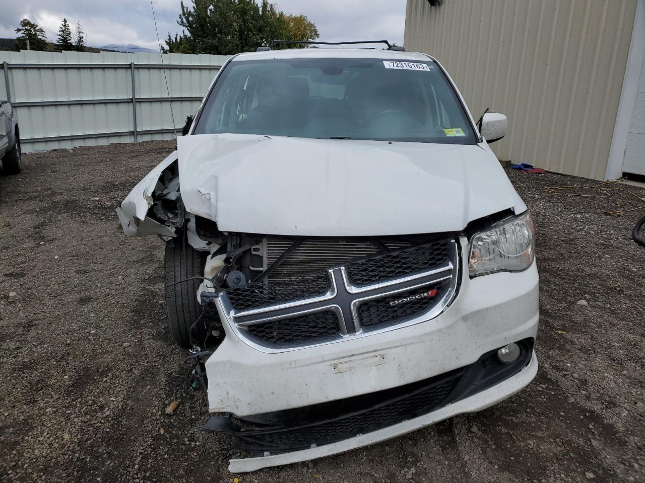 2019 Dodge Grand Caravan Sxt VIN: 2C4RDGCG1KR543802 Lot: 72316163