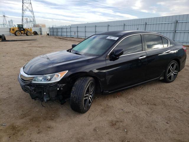 Sedans HONDA ACCORD 2016 Black