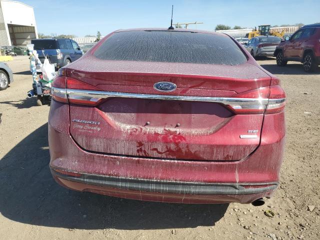  FORD FUSION 2018 Червоний