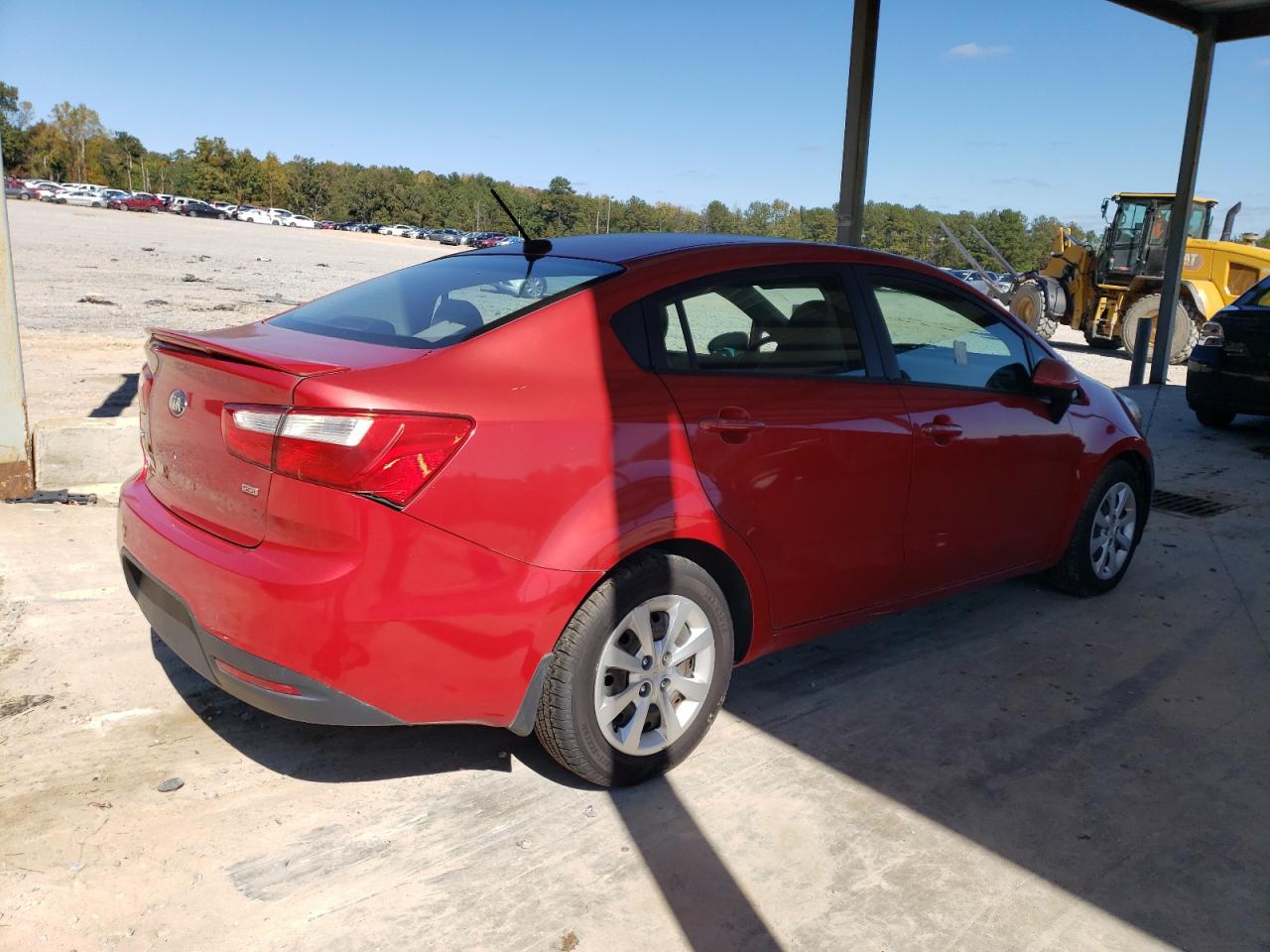 2014 Kia Rio Lx VIN: KNADM4A32E6376626 Lot: 77141044