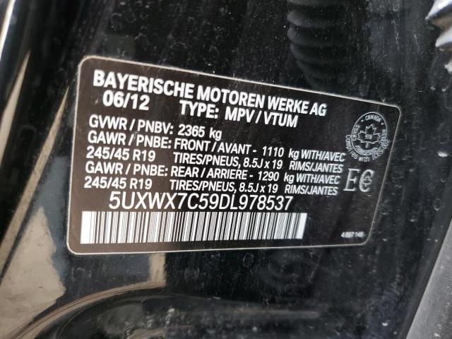 2013 BMW X3 XDRIVE35I  