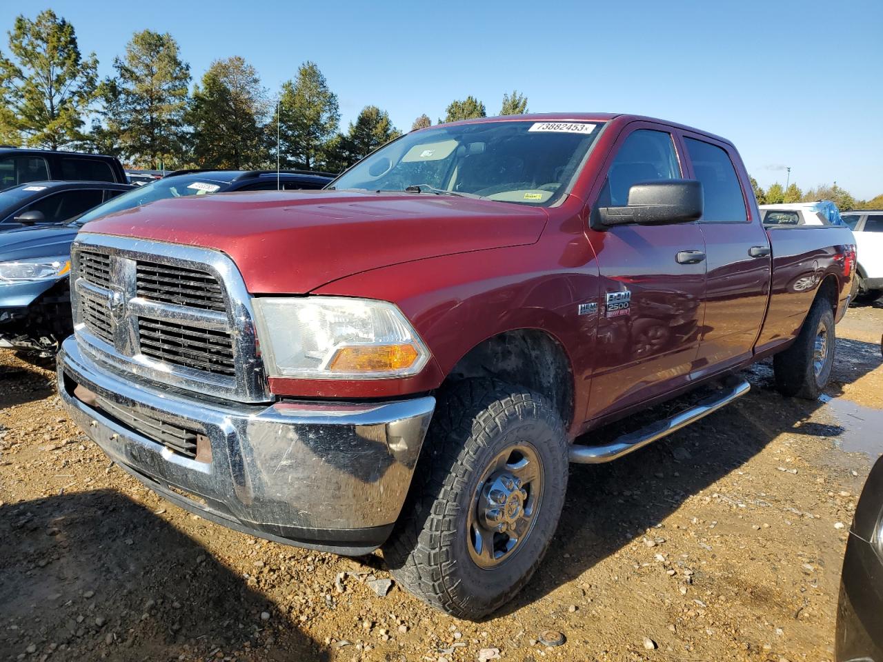 2011 Dodge Ram 2500 VIN: 3D7TT2CT1BG555551 Lot: 73882453