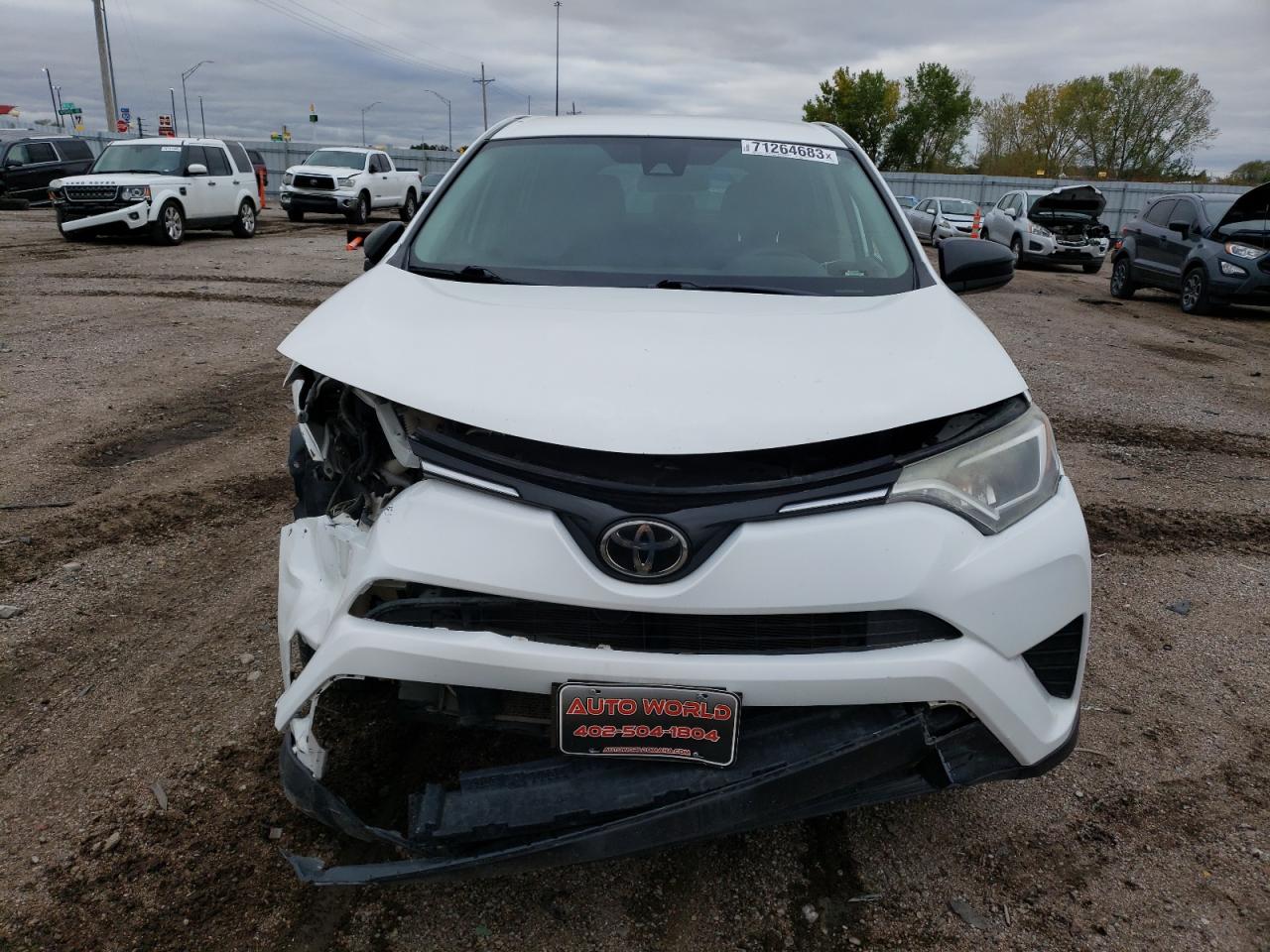 2018 Toyota Rav4 Le VIN: 2T3BFREVXJW761342 Lot: 71264683