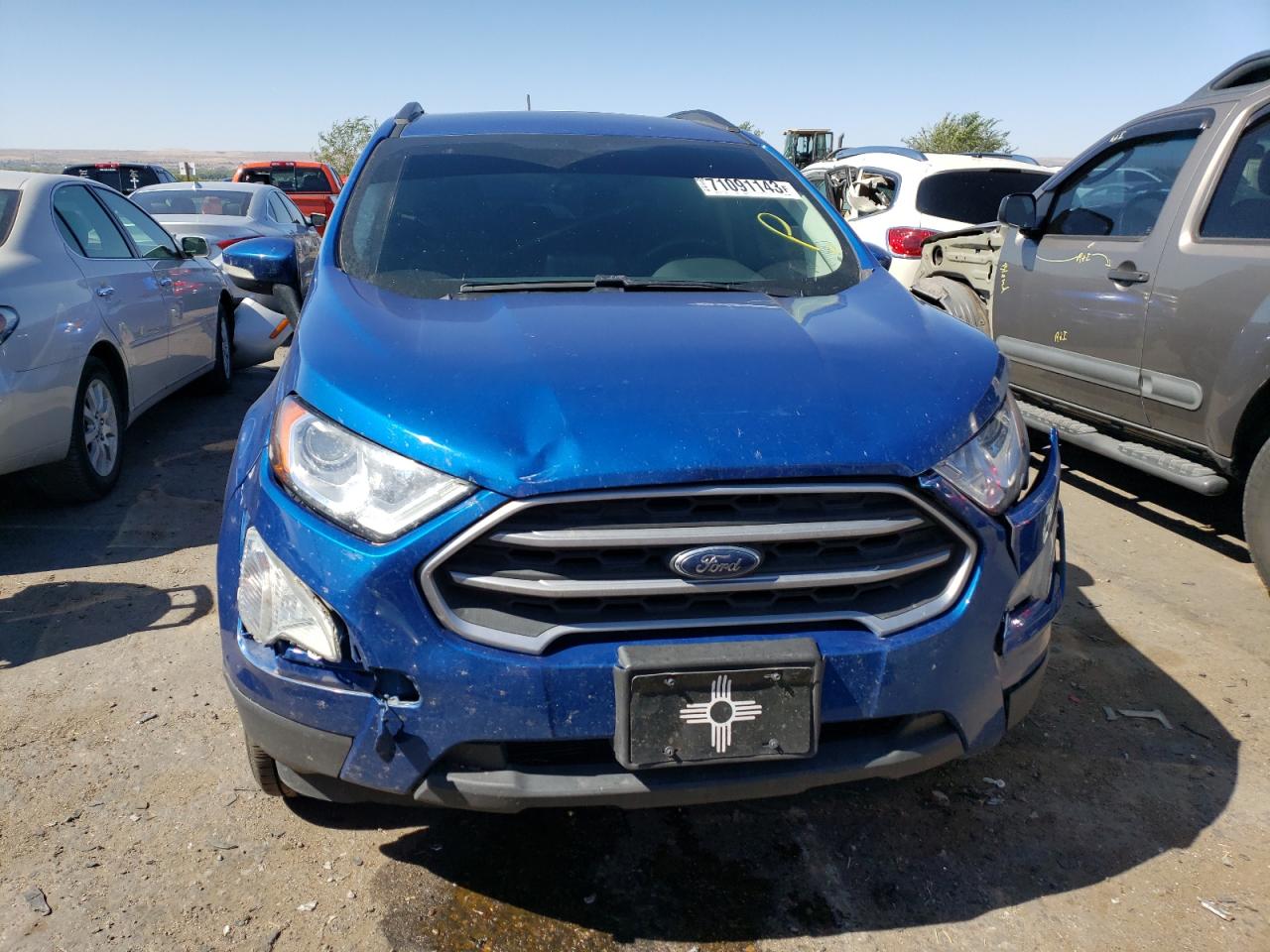 2020 Ford Ecosport Se VIN: MAJ6S3GL4LC326074 Lot: 71091143