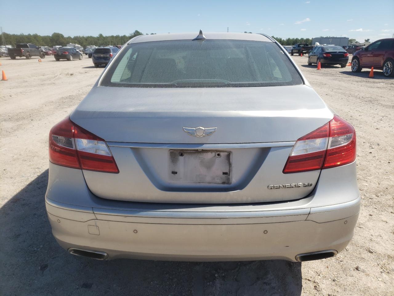 2012 Hyundai Genesis 5.0L VIN: KMHGC4DHXCU173840 Lot: 72020103