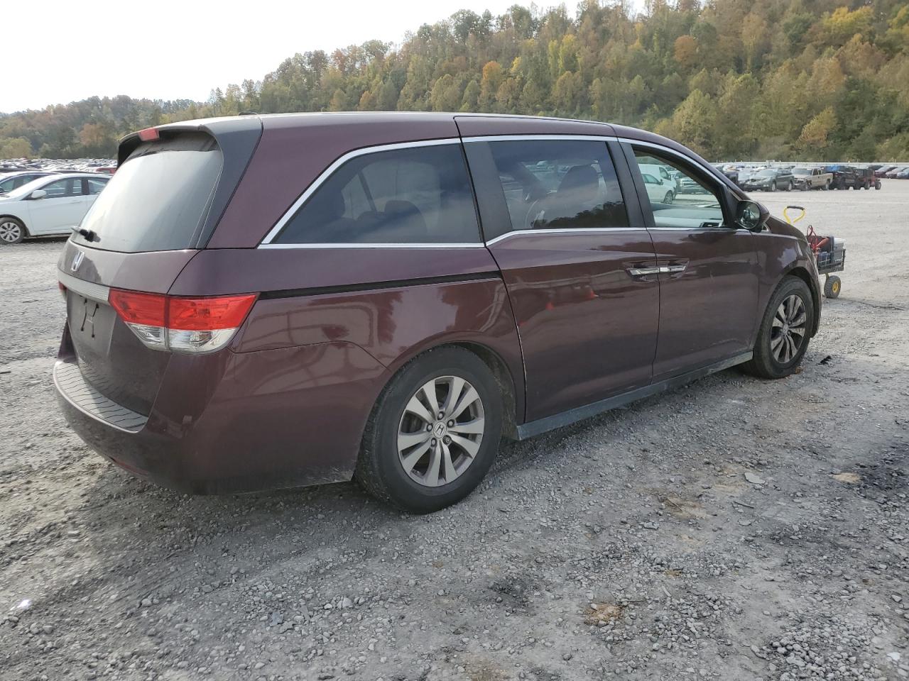 5FNRL5H6XEB021791 2014 Honda Odyssey Exl