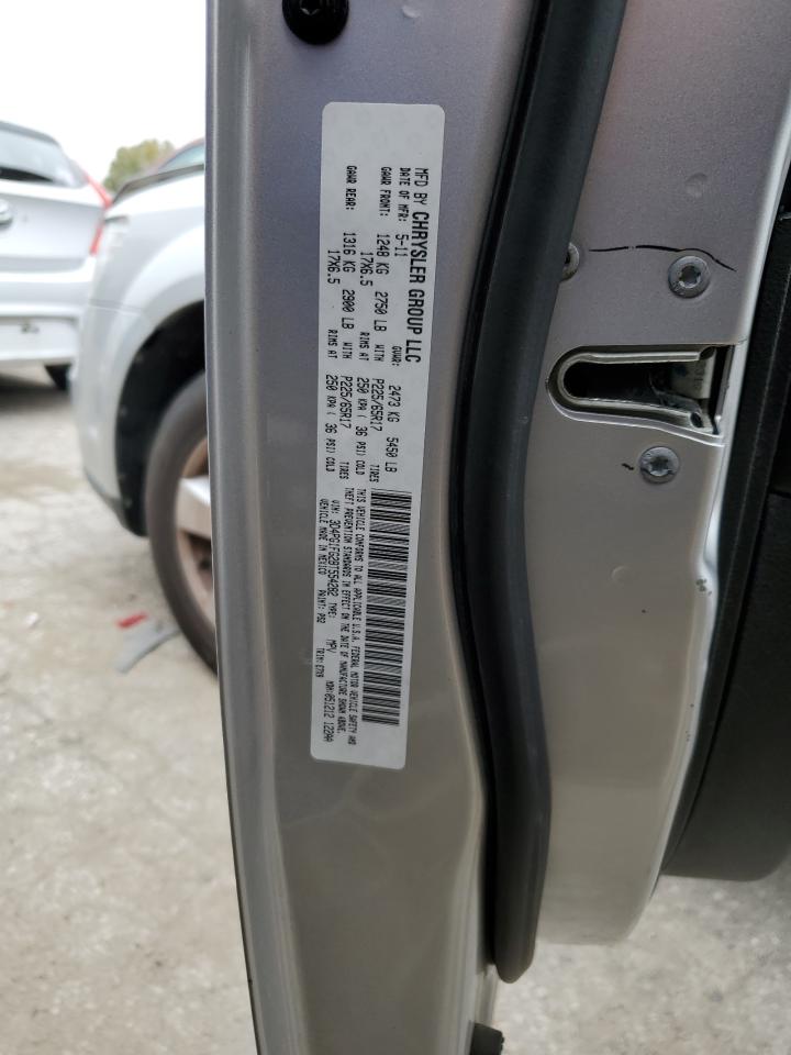 2011 Dodge Journey Mainstreet VIN: 3D4PG1FG2BT554282 Lot: 73593633