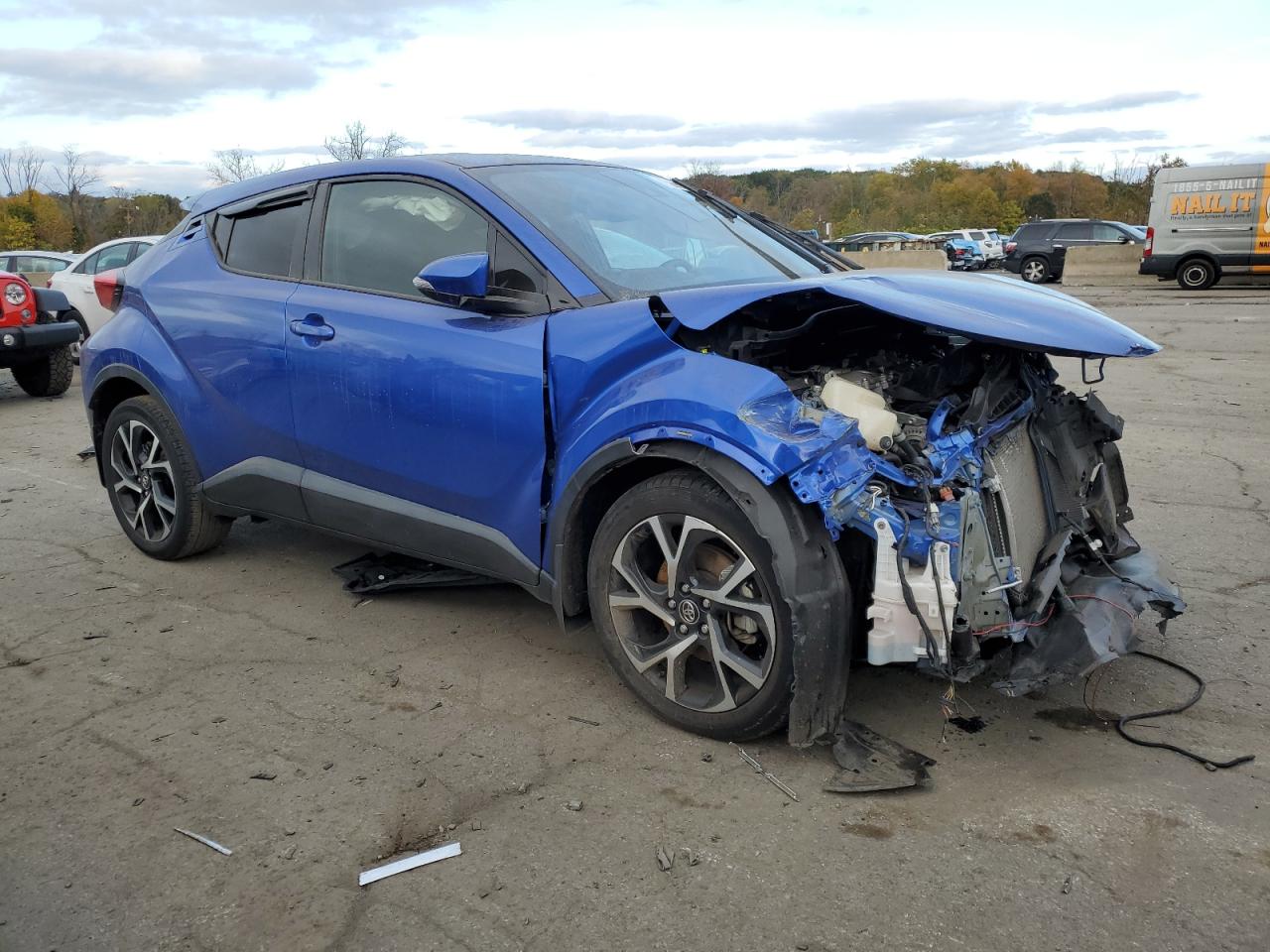 2018 Toyota C-Hr Xle VIN: NMTKHMBX4JR030182 Lot: 72950673