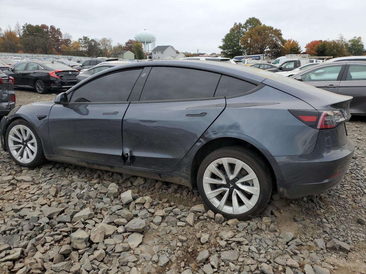 2022 Tesla Model 3 VIN: 5YJ3E1EB2NF263680 Lot: 73922293