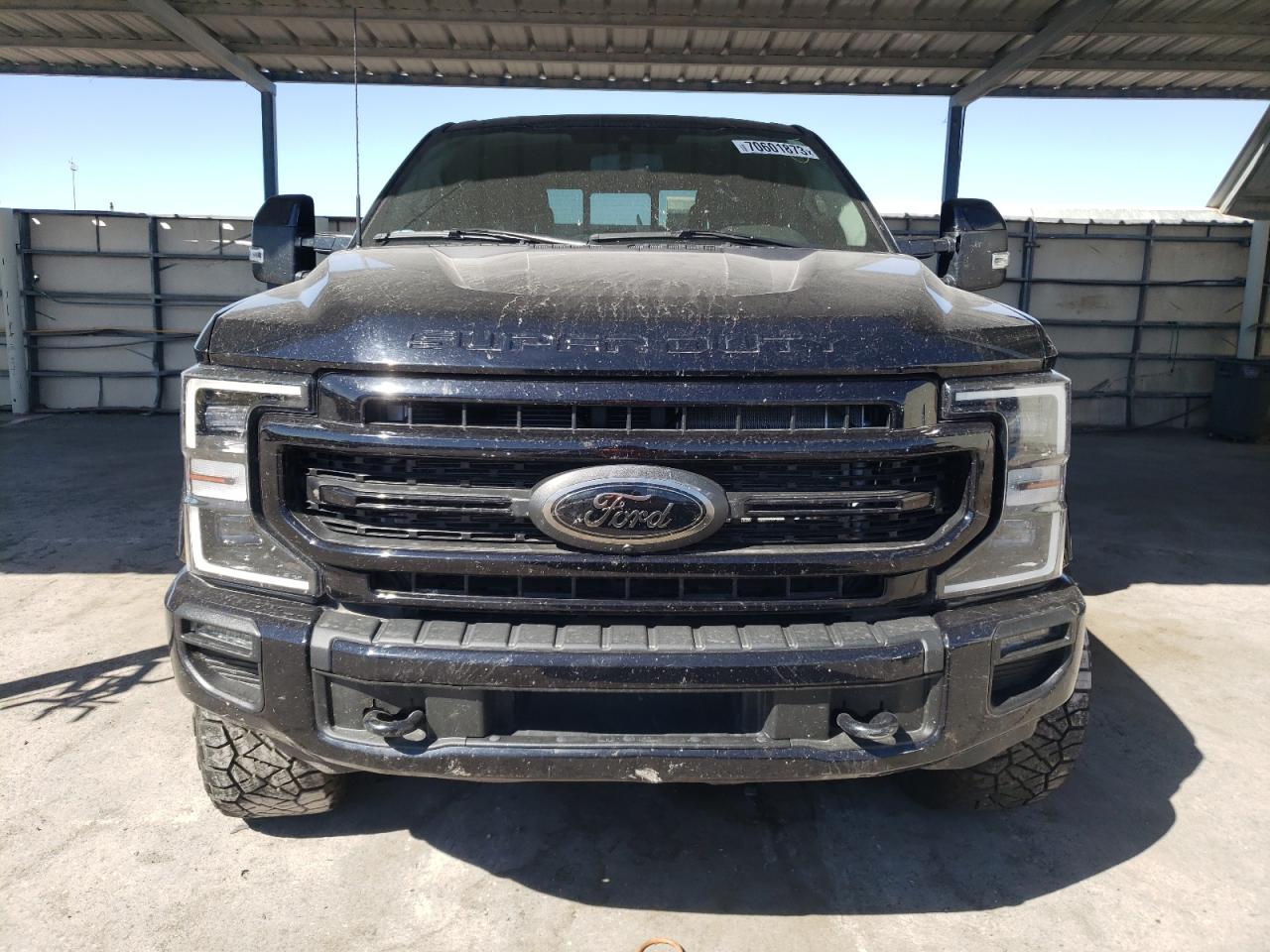 2021 Ford F250 Super Duty VIN: 1FT8W2BT2MEE19030 Lot: 70601873