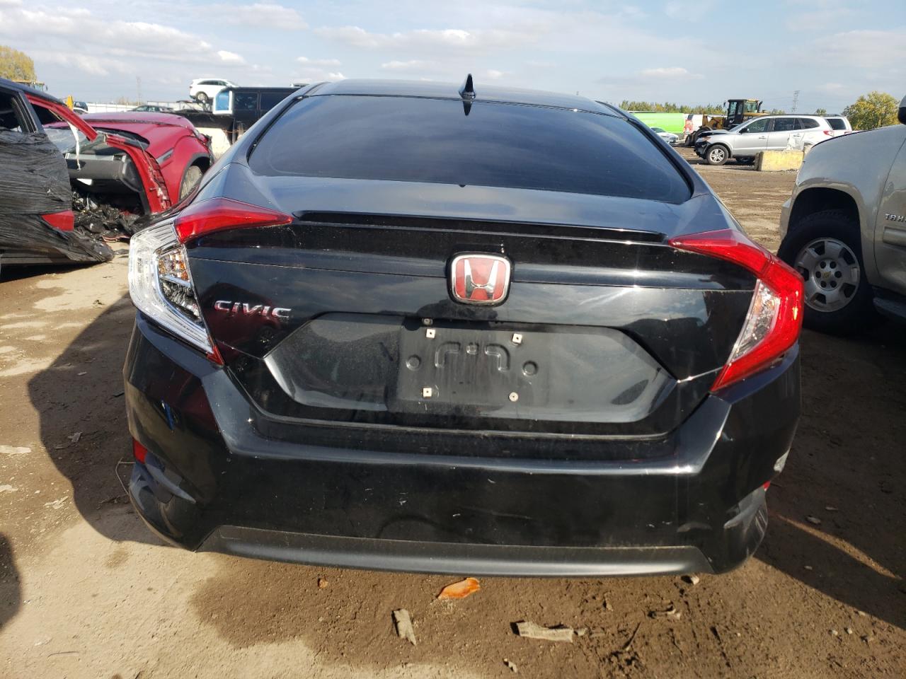 2018 Honda Civic Exl VIN: JHMFC1F74JX000554 Lot: 72040613