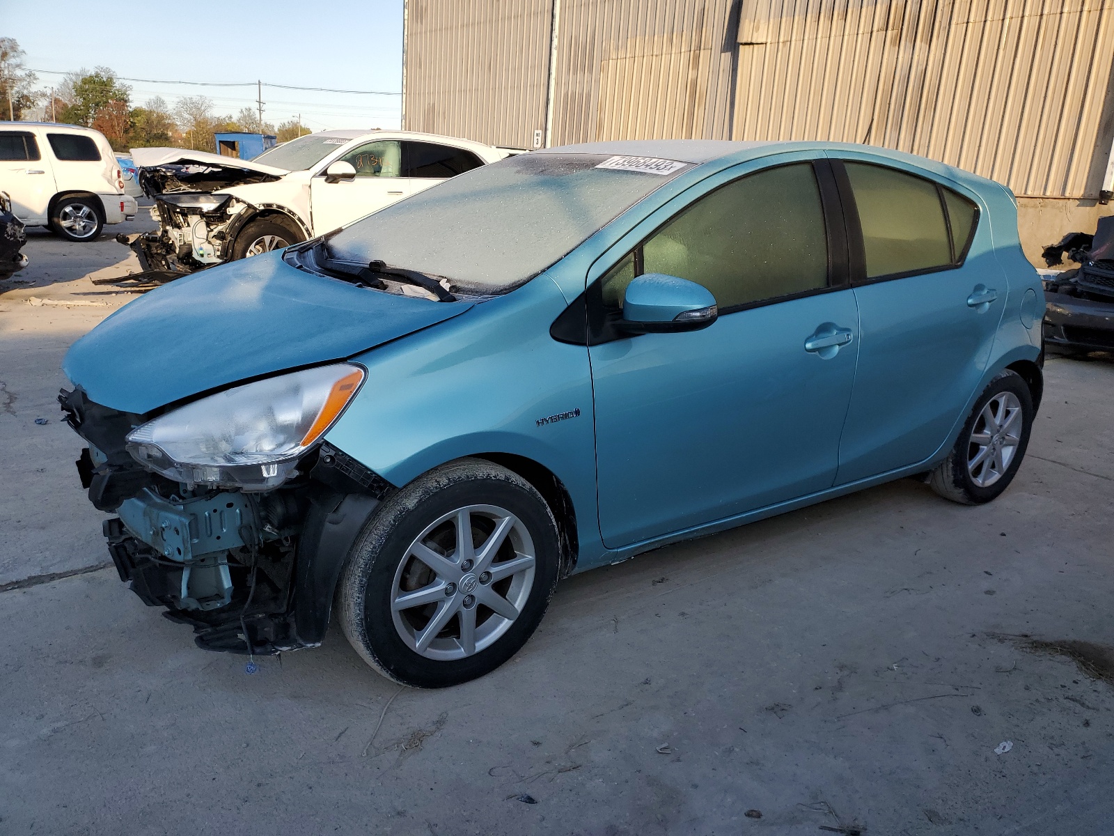 2012 Toyota Prius C vin: JTDKDTB36C1020225