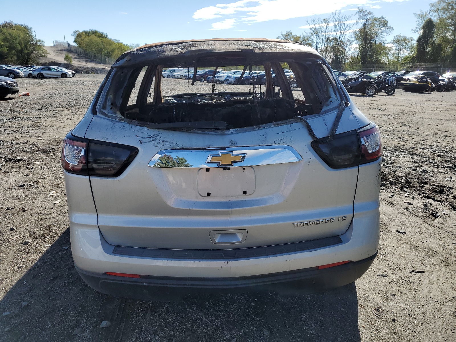 1GNKRFED2EJ139620 2014 Chevrolet Traverse Ls