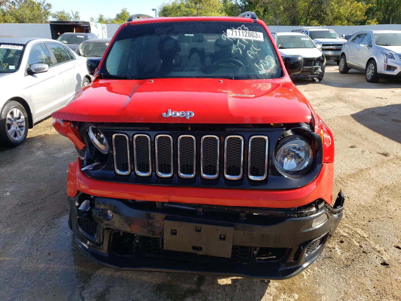 2017 Jeep Renegade Sport VIN: ZACCJBABXHPG38722 Lot: 71112863