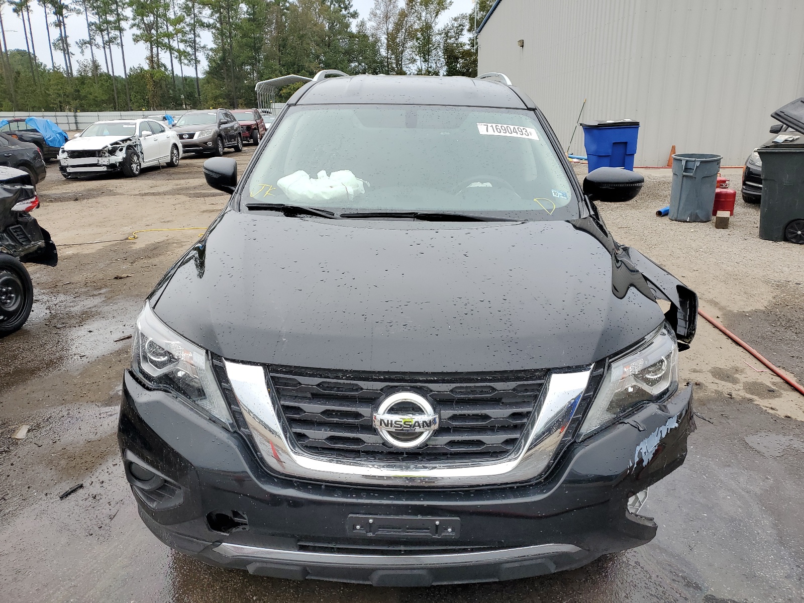 2019 Nissan Pathfinder S vin: 5N1DR2MM8KC651681