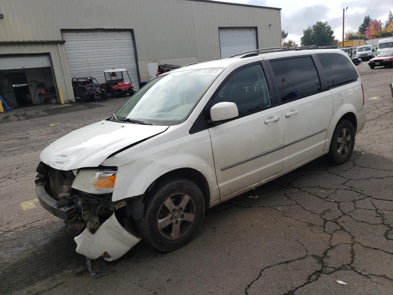 2010 Dodge Grand Caravan Sxt zu verkaufen in Woodburn, OR - Front End