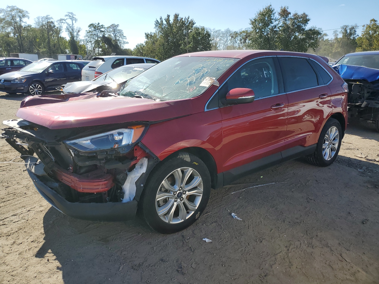 2022 Ford Edge Titanium vin: 2FMPK4K90NBA51799