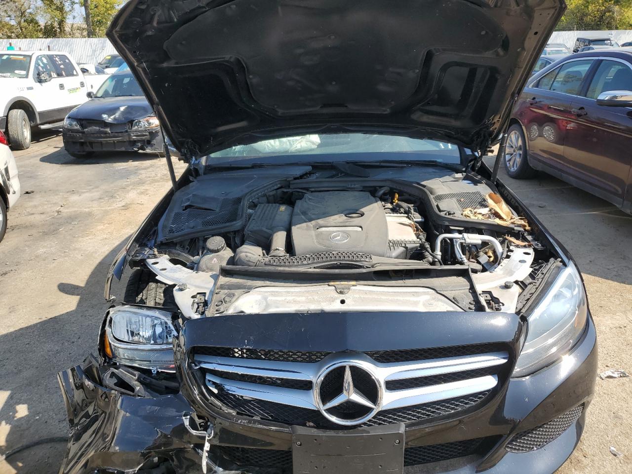 WDDWF4KB2JR387748 2018 Mercedes-Benz C 300 4Matic