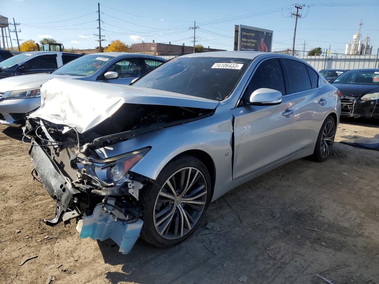 JN1BV7AP3EM678288 2014 Infiniti Q50 Base