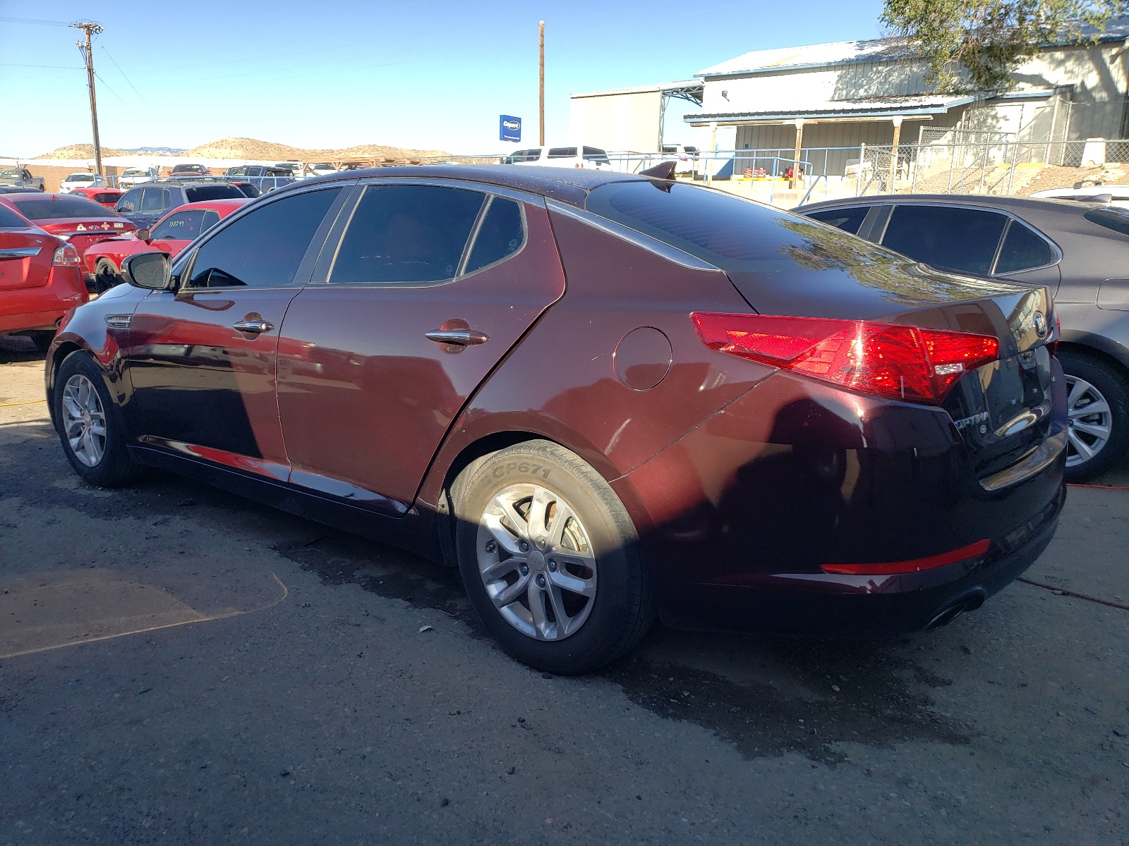 5XXGM4A76DG259361 2013 Kia Optima Lx