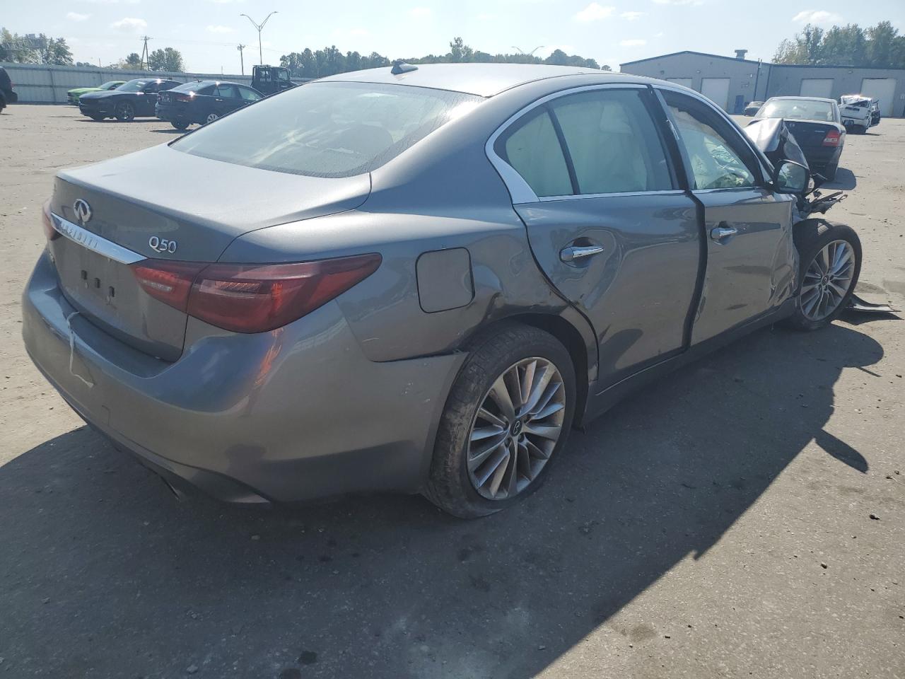 2018 Infiniti Q50 Luxe VIN: JN1EV7AR8JM435696 Lot: 62943333