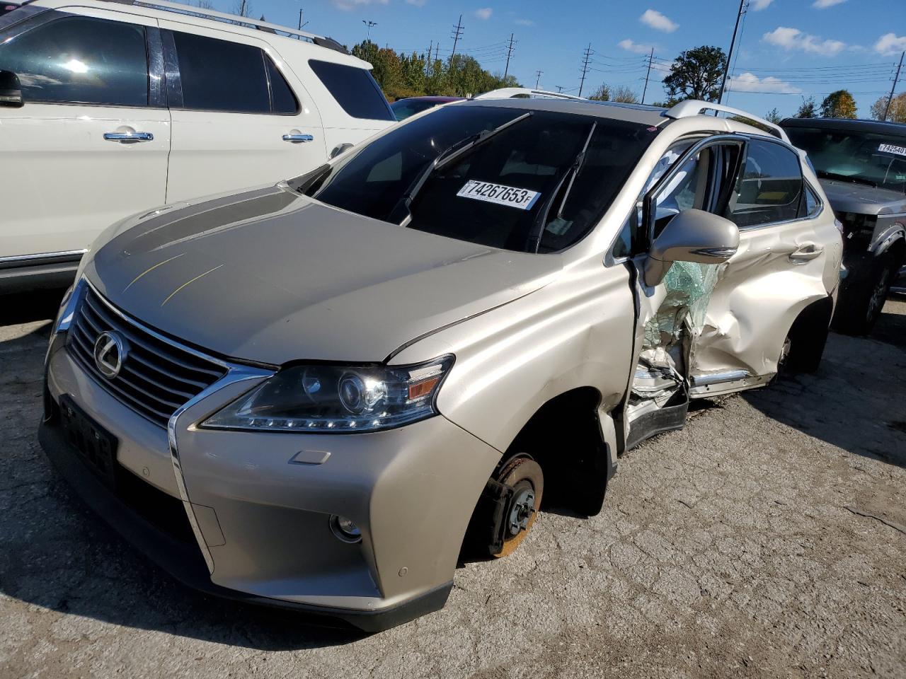 2015 Lexus Rx 350 Base VIN: 2T2BK1BA1FC297305 Lot: 74267653