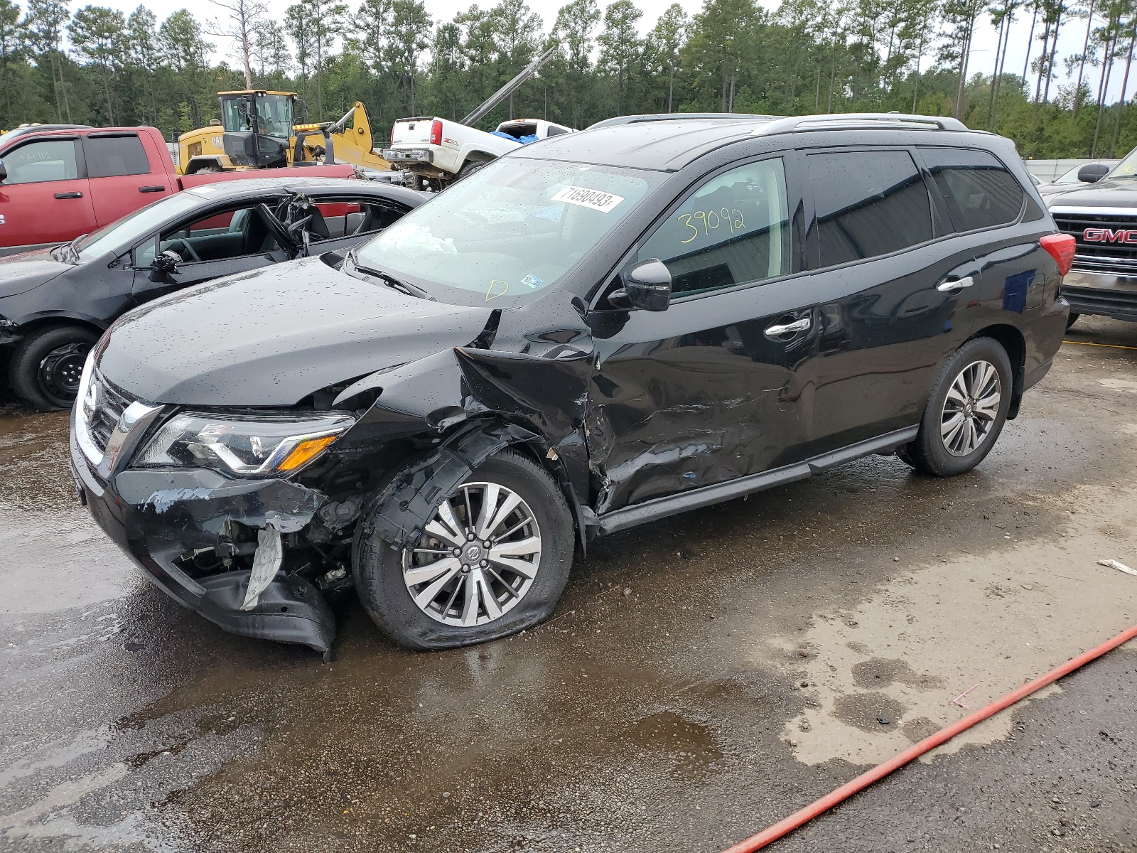 2019 Nissan Pathfinder S vin: 5N1DR2MM8KC651681