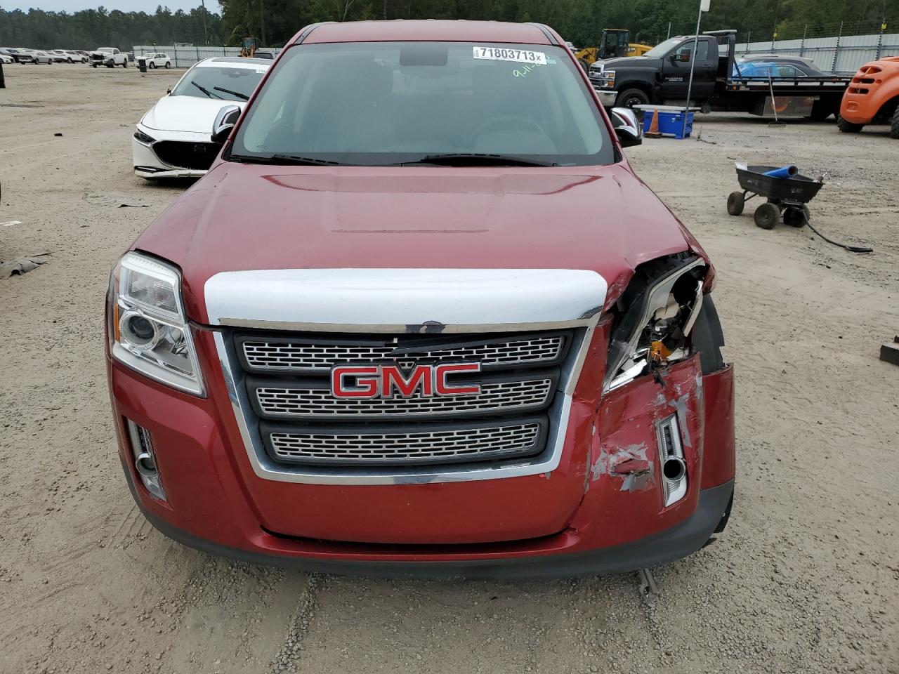 2013 GMC Terrain Sle VIN: 2GKALMEK6D6221715 Lot: 71803713