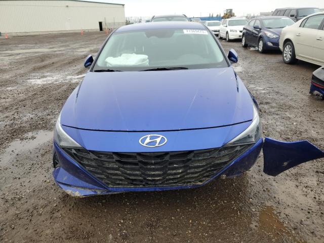  HYUNDAI ELANTRA 2021 Blue