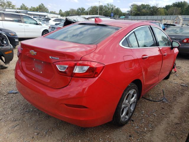 Седаны CHEVROLET CRUZE 2017 Красный