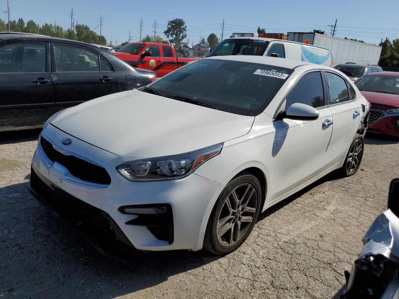 2019 Kia Forte Gt Line VIN: 3KPF34AD8KE033994 Lot: 70965053