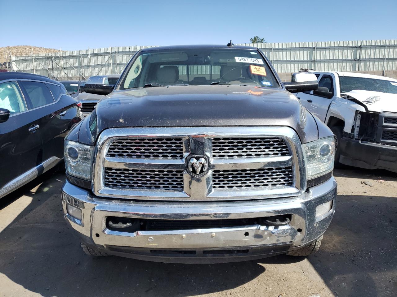 2016 Ram 2500 Laramie VIN: 3C6UR5FL1GG160598 Lot: 69817693