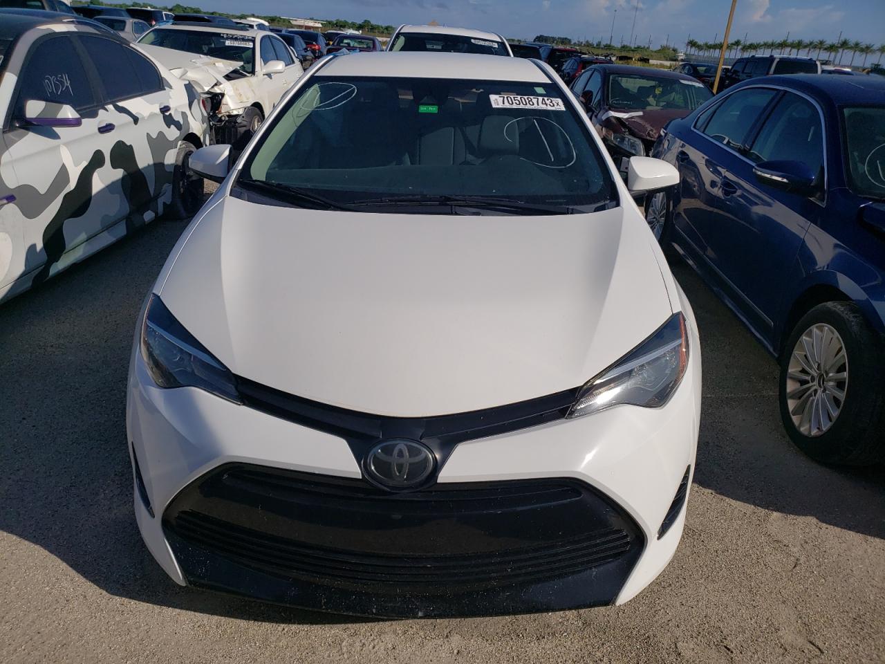 2019 Toyota Corolla L VIN: 5YFBURHE6KP862584 Lot: 70508743