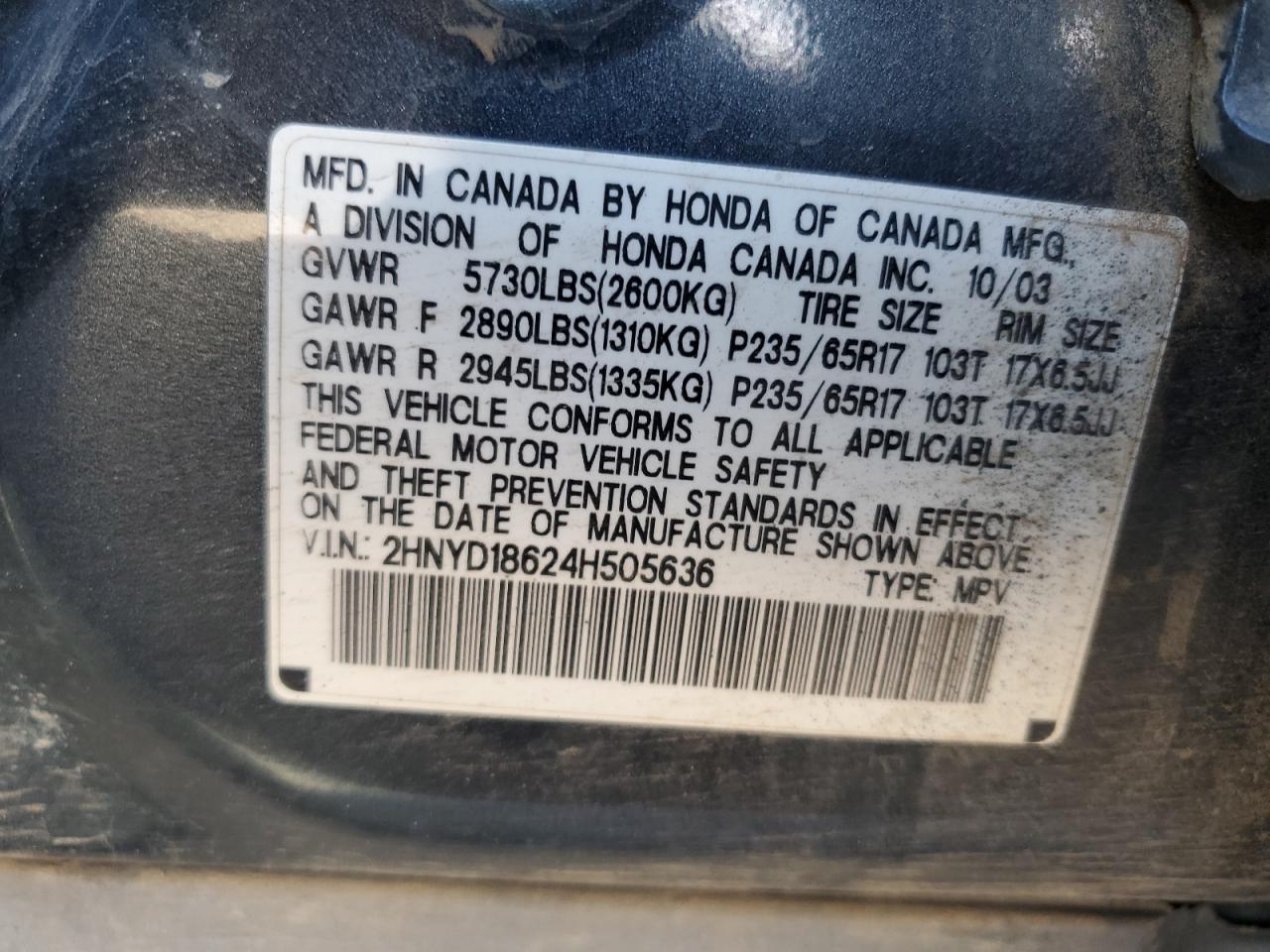 2004 Acura MDX - Image 13