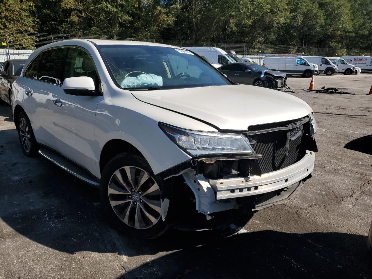 5FRYD4H42EB012258 2014 Acura Mdx Technology