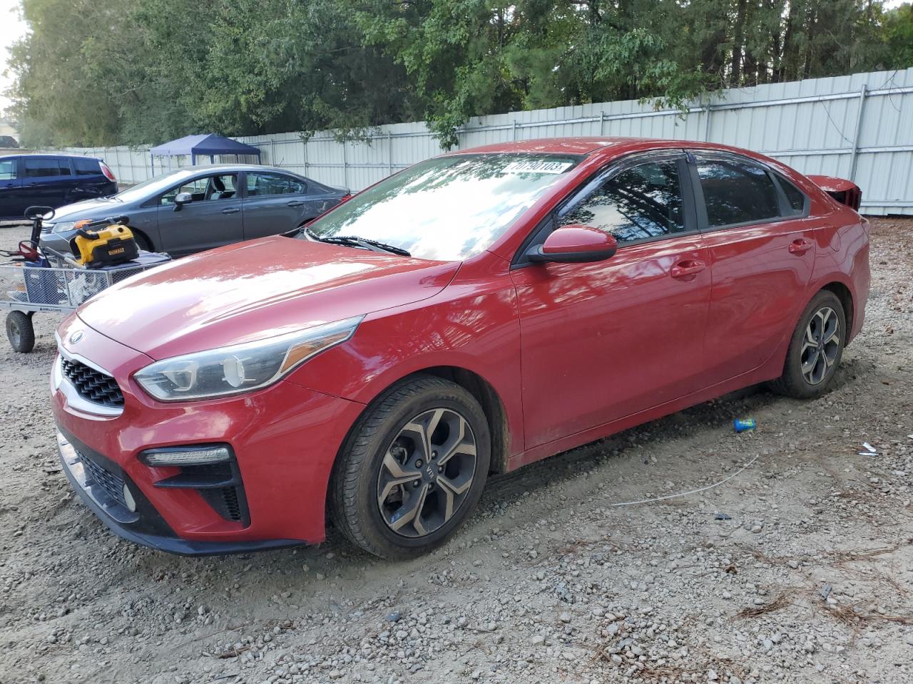 2019 Kia Forte Fe VIN: 3KPF24AD9KE018603 Lot: 70790103