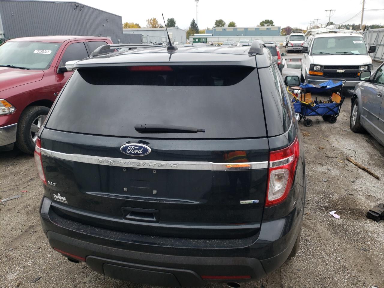 1FM5K8D86EGB89231 2014 Ford Explorer Xlt